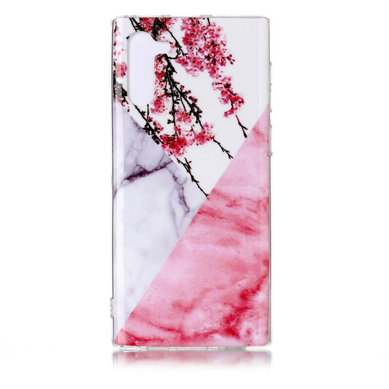 Samsung Galaxy Note 10 Cover Incredible Marble Floral