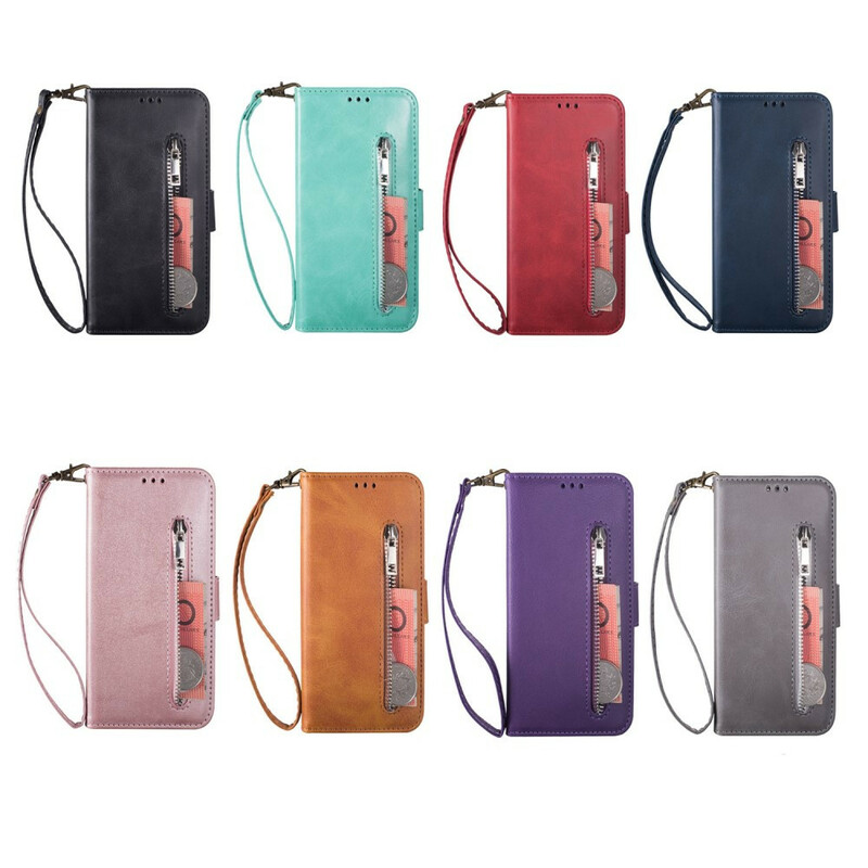 Huawei Y6 2019 Case Wallet with Strap