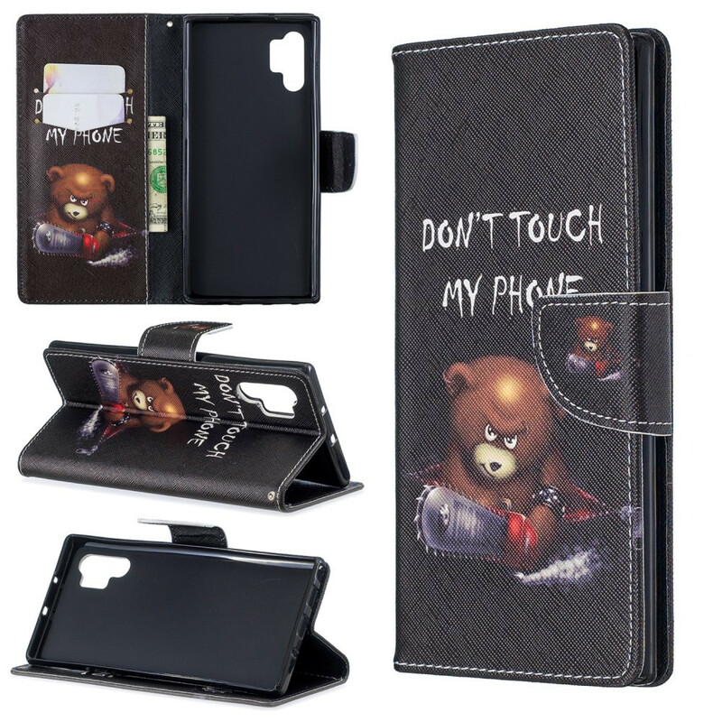 Samsung Galaxy Note 10 Plus Case Dangerous Bear