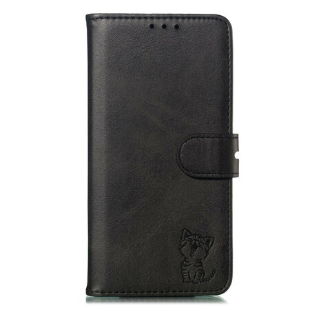 Samsung Galaxy Note 10 Plus Mock Theather Case Kitten
