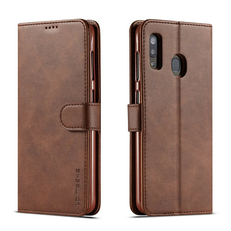 Samsung Galaxy A20e Case LC.IMEEKE Leather effect