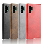 Samsung Galaxy Note 10 Plus Leather Case Classic Lychee Effect