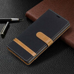 Samsung Galaxy Note 10 Plus Fabric and Leather Effect Case with Strap