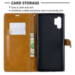 Samsung Galaxy Note 10 Plus Fabric and Leather Effect Case with Strap