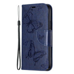 Case iPhone 11 Printed Butterflies with Lanyard Case iPhone 11 Printed Butterflies with Lanyard