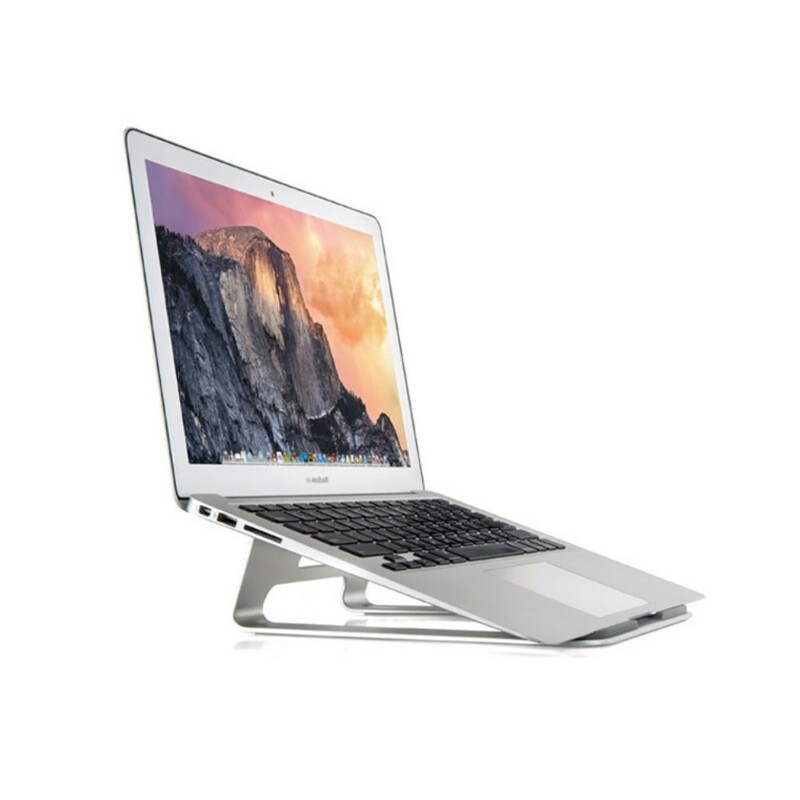 Aluminium stand for MacBook