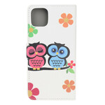 Case iPhone 11 Couple of Owls