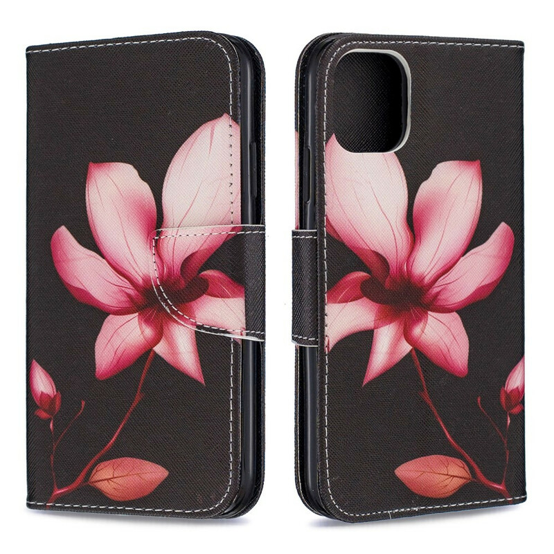 Case iPhone 11R Flower Pink