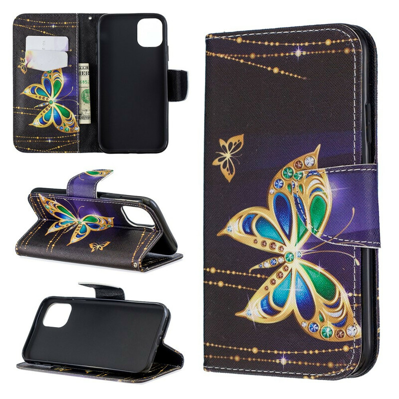 Case for iPhone 11R Incredible Butterflies