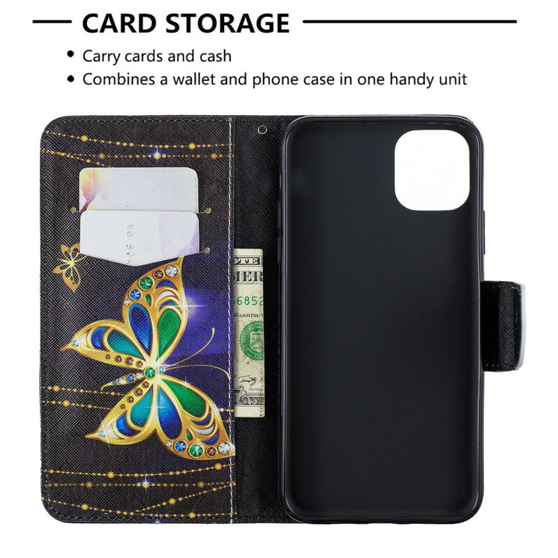 Case iPhone 11 Max Incredible Butterflies