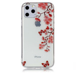 Transparent iPhone 11 Case Butterfly Branch