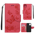 Case iPhone 11 Pro Max Discovered Butterflies with Strap