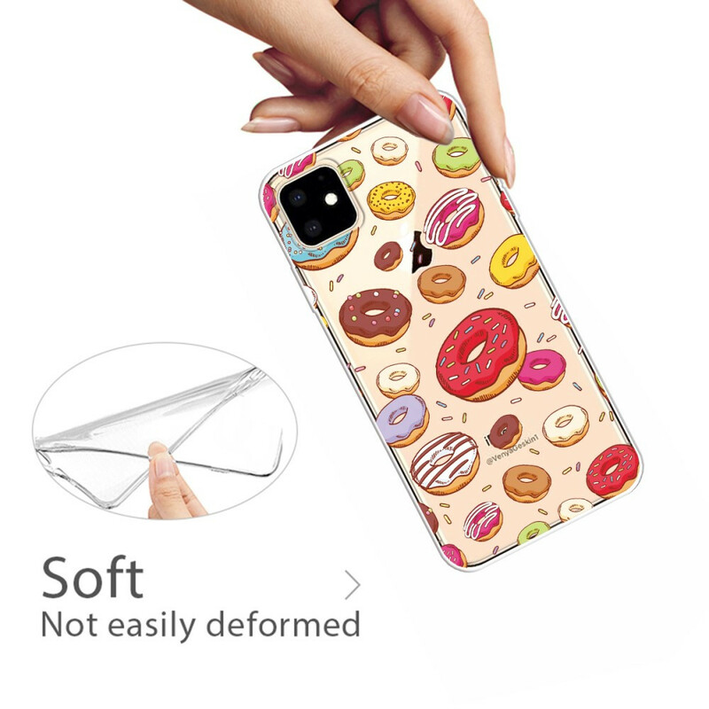 Case iPhone 11 Love Donuts
