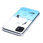 Transparent iPhone 11 Case Penguin Game