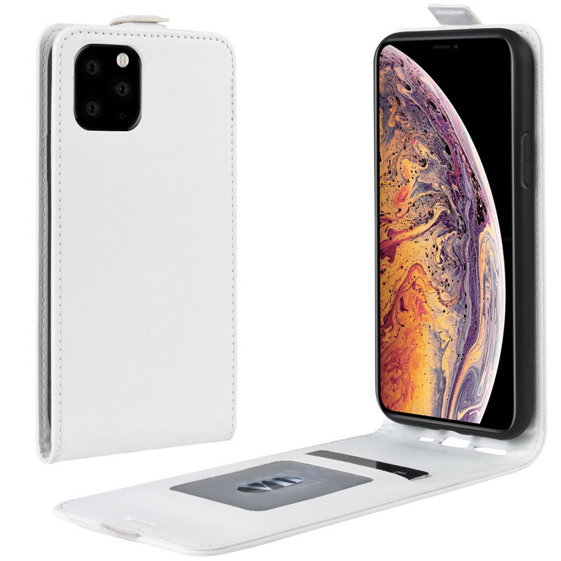 Cover iPhone 11 Pro Max Rabattable Effet Cuir