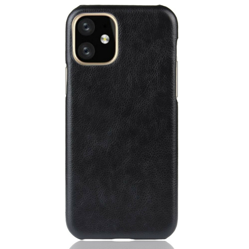 Leather effect iPhone 11 Pro Case Lychee