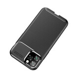 iPhone 11 Pro Flexible Carbon Fiber Texture Case
