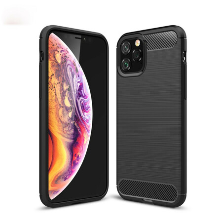 Brushed Carbon Fiber iPhone 11 Pro Case