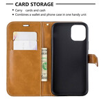 iPhone 11 Pro Case Fabric and Leather Effect with Strap