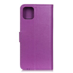 Cover iPhone 11 Simili Cuir Lychee