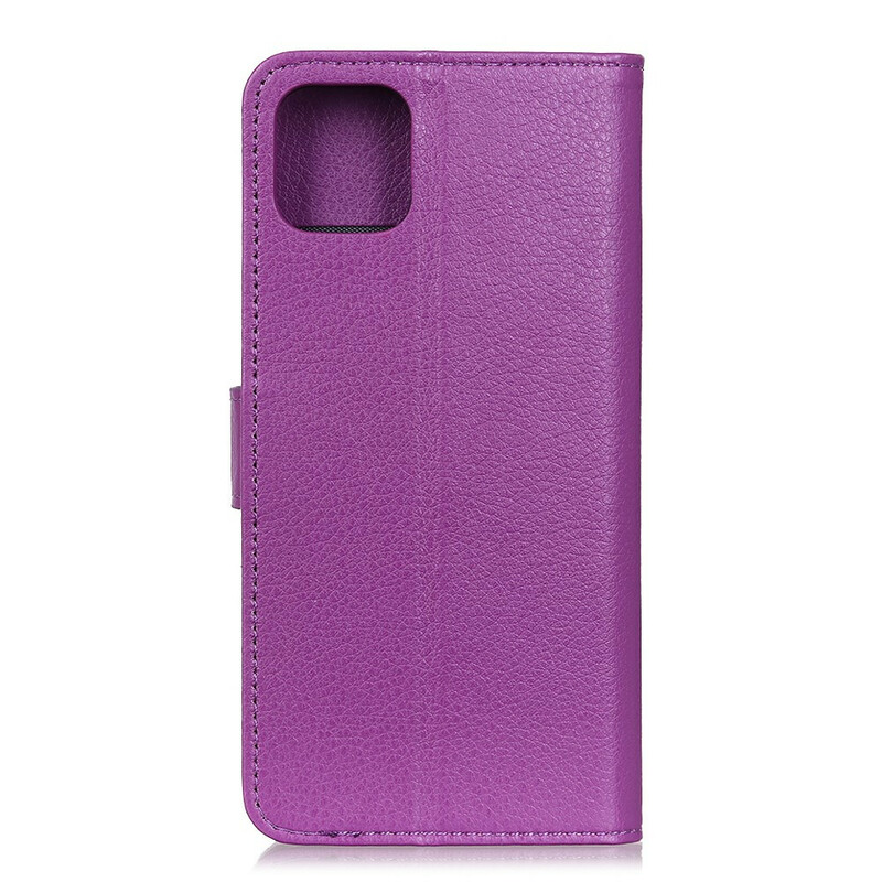 Cover iPhone 11 Simili Cuir Lychee