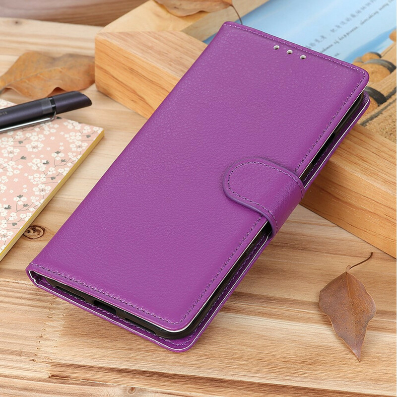 Cover iPhone 11 Simili Cuir Lychee