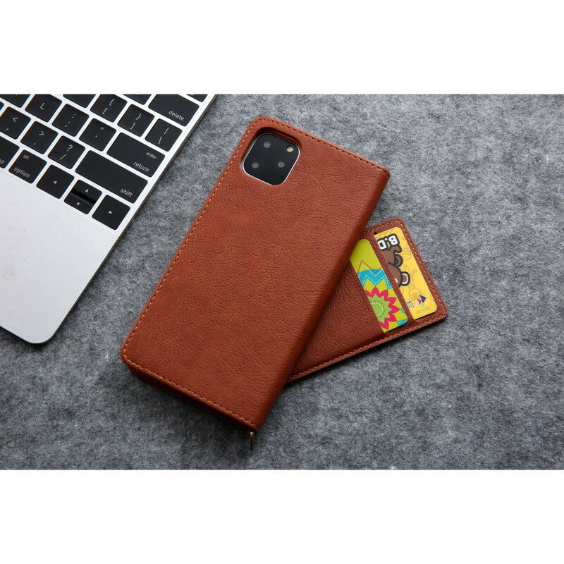 Flip Cover iPhone 11 Pro Style Cuir Classe Première