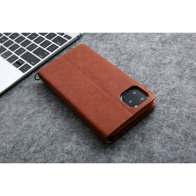 Flip Cover iPhone 11 Pro Style Cuir Classe Première