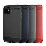 iPhone 11 Brushed Carbon Fiber Case MOFI