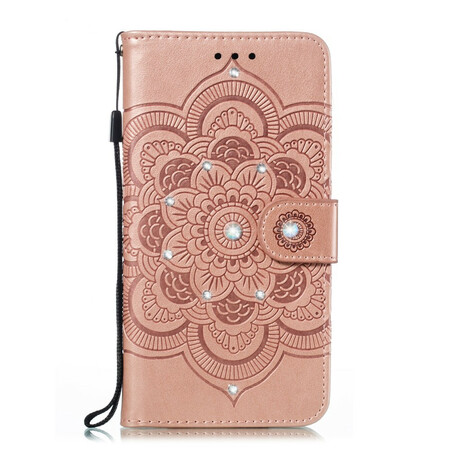 Cover Samsung Galaxy A30 Mandala et Diamants