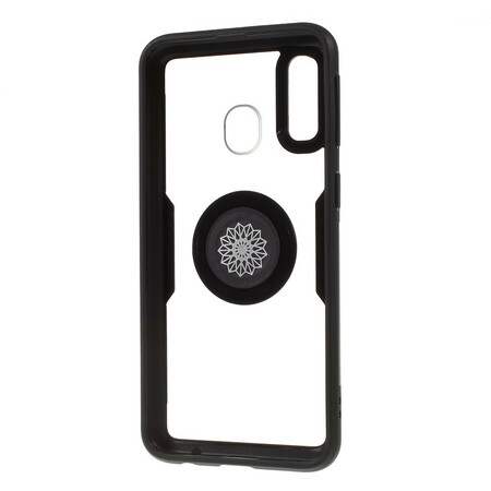 Samsung Galaxy A30 Clear Case with Ring Support