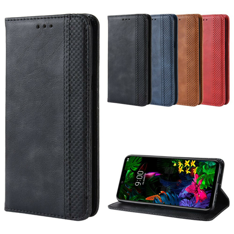 Flip Cover LG G8 ThinQ Vintage Leather Effect