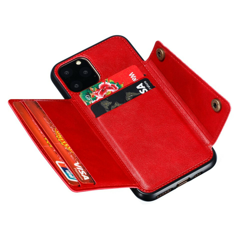 iPhone 11 Pro Max Wallet Case with Snap