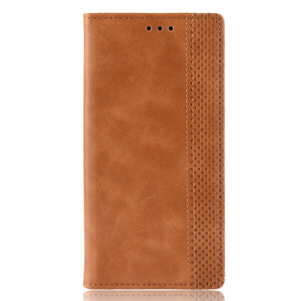 Flip Cover LG G8S ThinQ Vintage Leather Effect