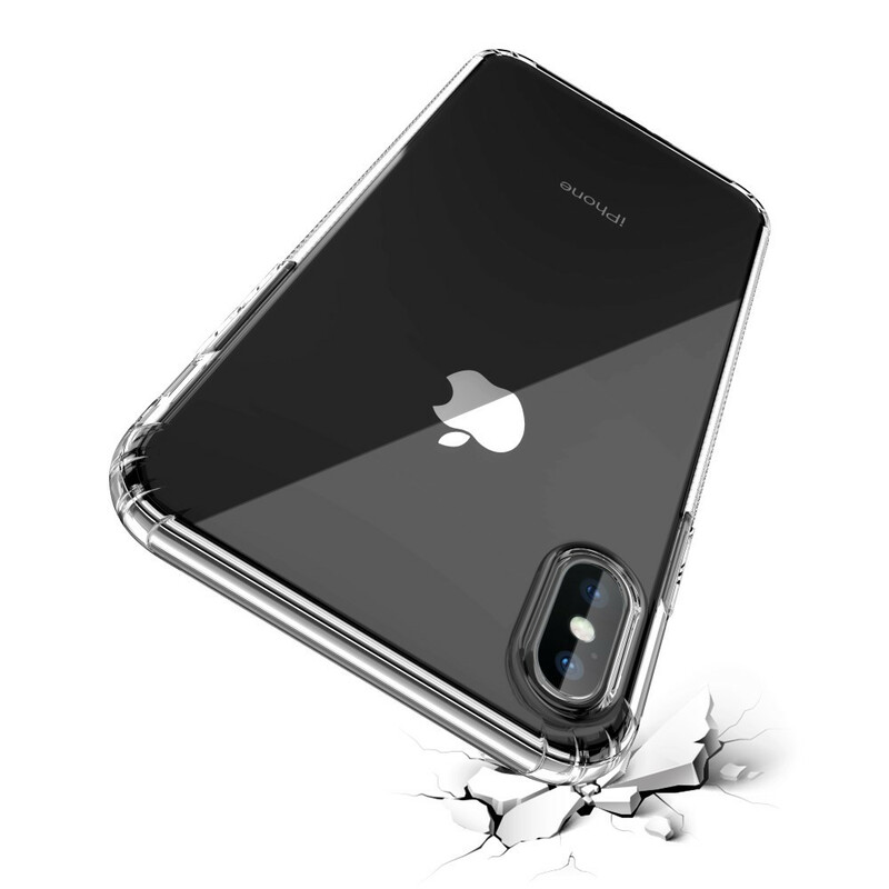 iPhone XS Max Transparent Case LEEU Protective Cushions