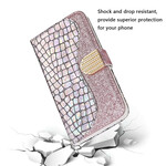 Cover iPhone X Croco Diamants