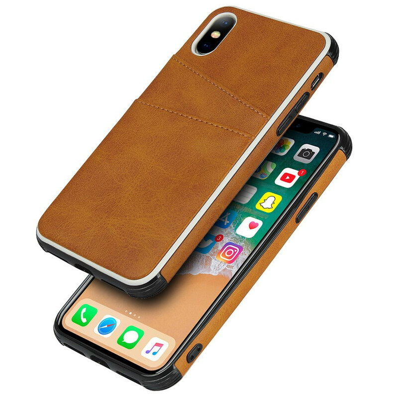 iPhone X Monochrome Double Card Case