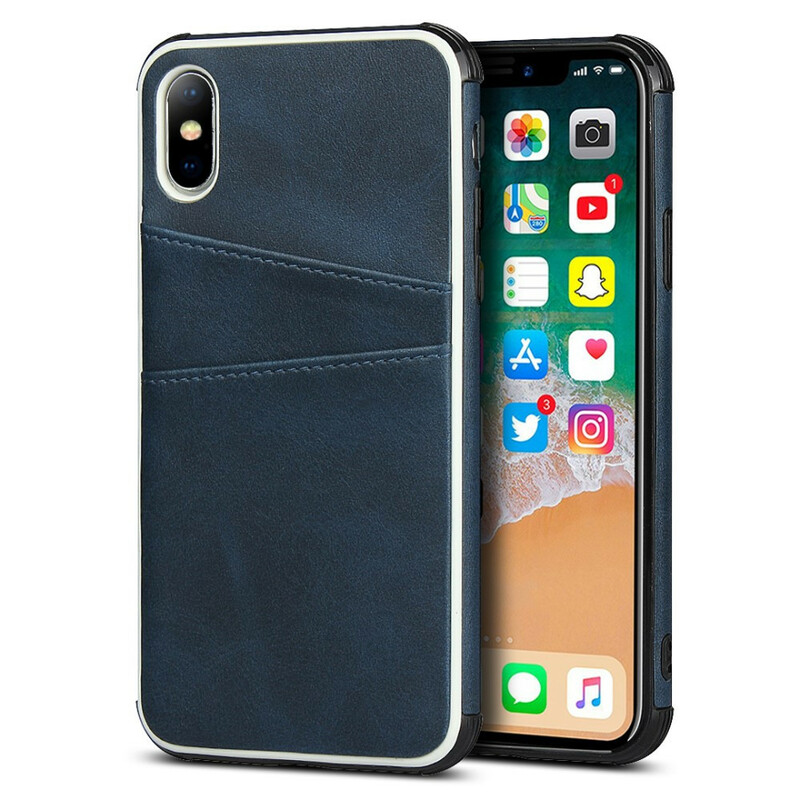 iPhone X Monochrome Double Card Case