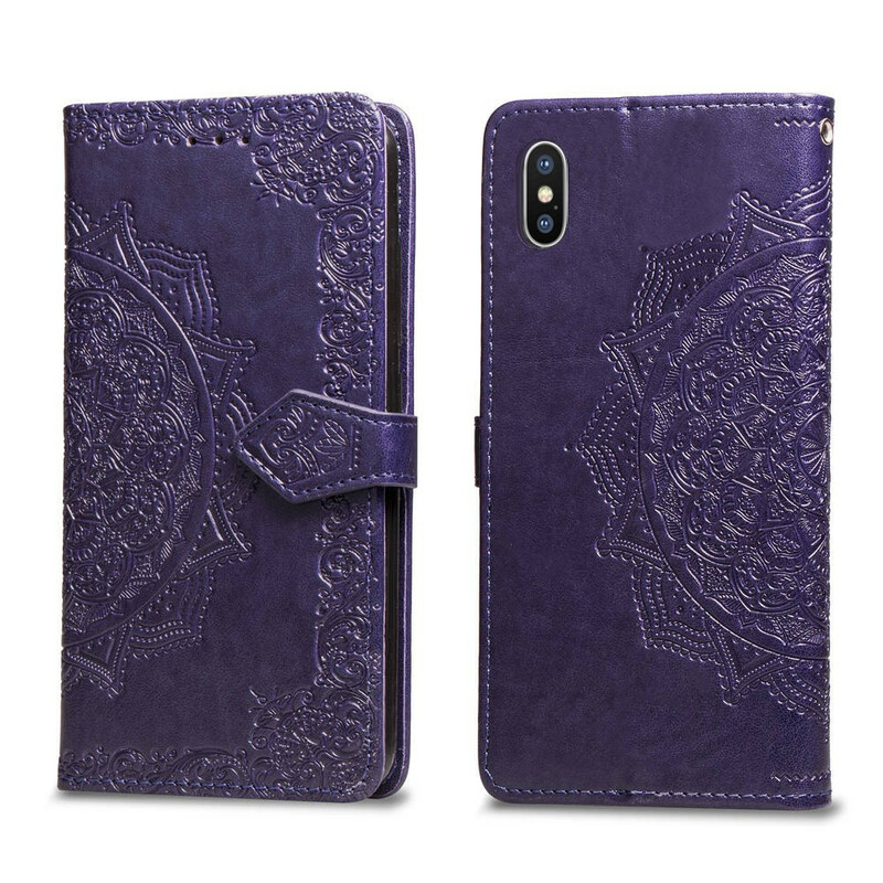 Case iPhone X Mandala Middle Ages