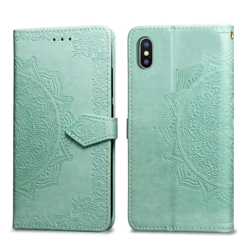 Case iPhone X Mandala Middle Ages