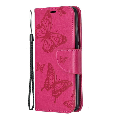 Xiaomi Redmi 7A Butterfly Printed Lanyard Case