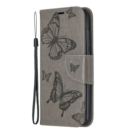 Xiaomi Redmi 7A Butterfly Printed Lanyard Case