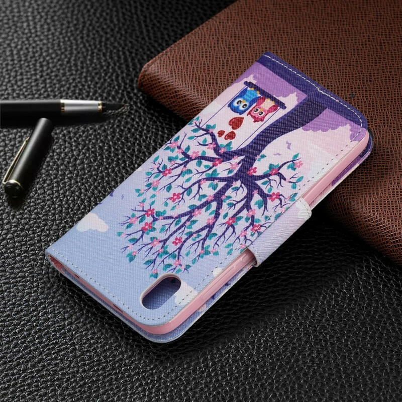 Xiaomi Redmi 7A Case Owls On The Swing