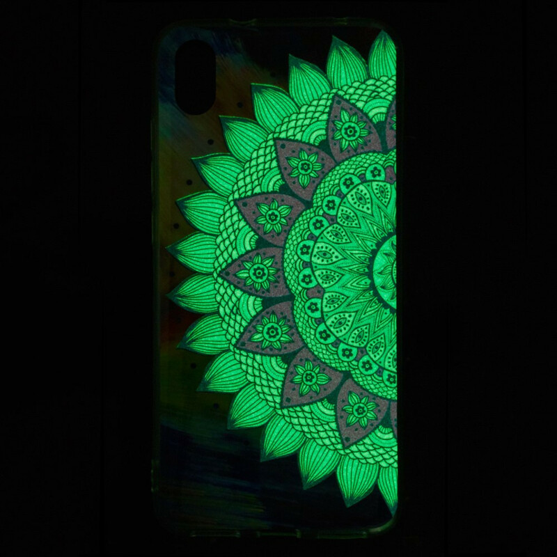 Case Xiaomi Redmi 7A Mandala Fluorescent Coloré