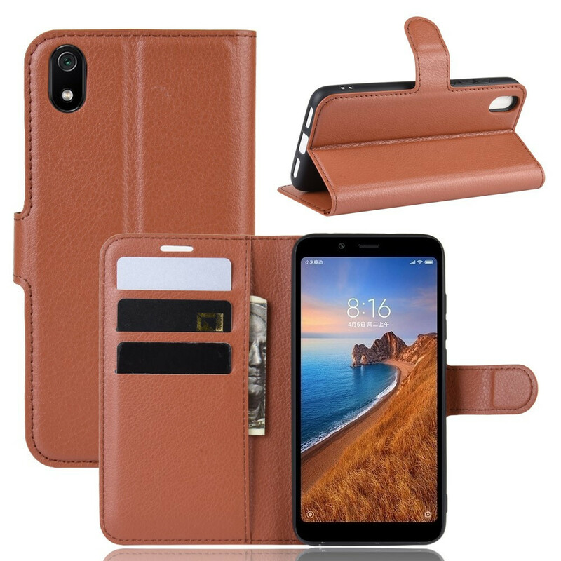 Cover Xiaomi Redmi 7A Simili Cuir Classique