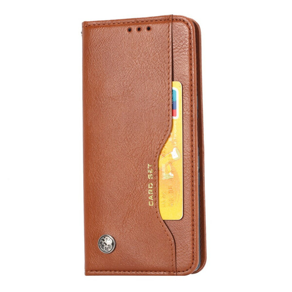Flip Cover Xiaomi Redmi Note 8 pro The
atherette Card Case