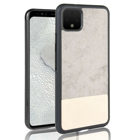 Case Google Pixel 4 Bicolor Simili Cuir