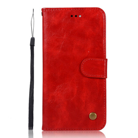 Google Pixel 3A Vintage Leather Case with Strap