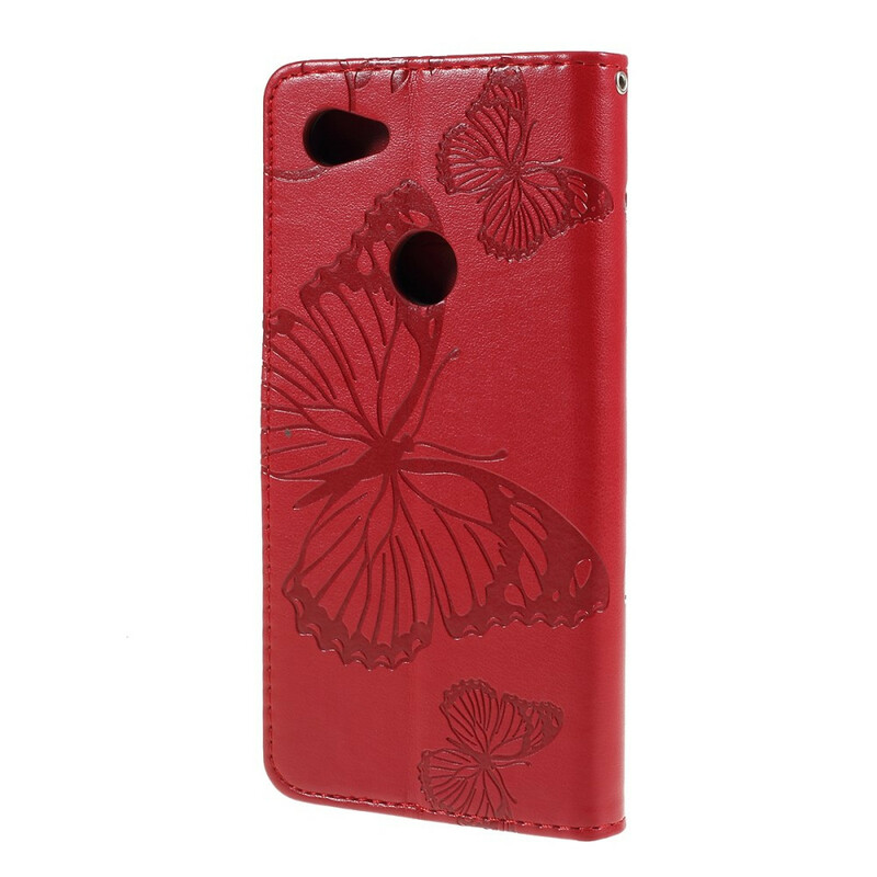 Google Pixel 3A Giant Butterflies Lanyard Case Google Pixel 3A Giant Butterflies Lanyard Case