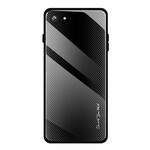 Case iPhone 8 / 7 Tempered Glass Carbon Fiber